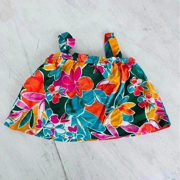 Carter's Baby Girl Floral Top Size 6M - Picture 2 of 5